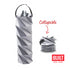 Metallic Assorted Origami Paper Wine Tote Bag (Silver)